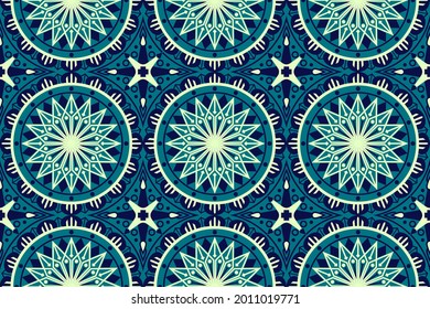 Geometric seamless pattern for background, carpet, wallpaper, clothing, wrapping, batik, fabric and etc.