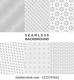 Geometric seamless pattern background collection can use for any purpose