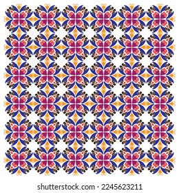 Diseño de fondo de patrón geométrico sin soldadura 