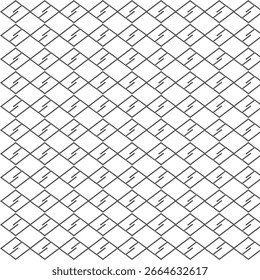 Modelo de desenho de plano de fundo padrão contínuo geométrico imprimível