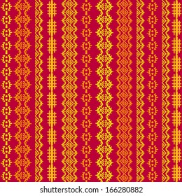 geometric seamless pattern, seamless background in ethnic style, African ornament, Indian ornament, circular pattern in ethnic style,pattern with abstract