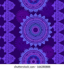 geometric seamless pattern, seamless background in ethnic style, African ornament, Indian ornament, circular pattern in ethnic style,pattern with abstract