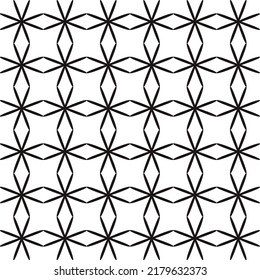 Geometric Seamless Pattern Background, Fabric Motif Element 