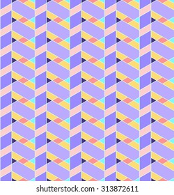Geometric seamless pattern background with line, rhombus, trapezoid and triangle. Abstract background. Vector seamless pattern illustration.
