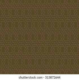 Geometric seamless pattern background with line and weave style. Abstract background. Vector seamless pattern illustration.