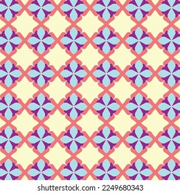 Geometric seamless Pattern Background Page 