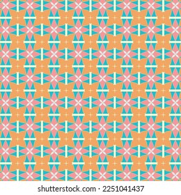 Geometric seamless Pattern Background Page
