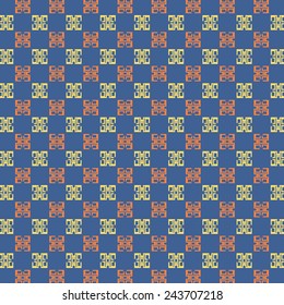 Geometric seamless pattern background print design. Can be used for cover book, textile, website background.