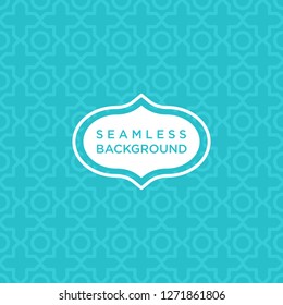 Geometric seamless pattern background use for any purpose