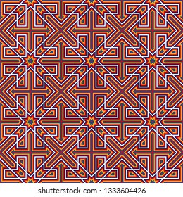 Geometric seamless pattern. Background. Wallpaper.