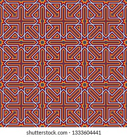 Geometric seamless pattern. Background. Wallpaper.
