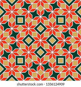 Geometric seamless pattern. Background. Wallpaper.