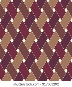 Geometric seamless pattern background with weave style. Abstract background. Vector seamless pattern illustration.