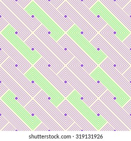 Geometric seamless pattern background with weave style. Abstract background. Vector seamless pattern illustration.