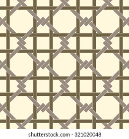 Geometric seamless pattern background with weave style. Abstract background. Vector seamless pattern illustration.
