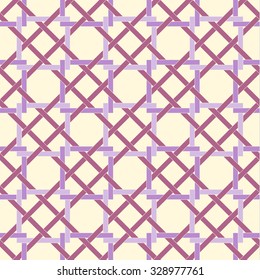 Geometric seamless pattern background with weave style. Abstract background. Vector seamless pattern illustration.