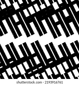 Geometric seamless pattern. Bauhaus style background. Modern grid print. Straight stripe, diagonal line motif ornament. Trendy contemporary geo wallpaper. Abstract vector design