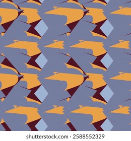 Geometric seamless pattern. Beautiful tile design. Abstract geometric graphic design print 3d pattern. 