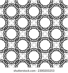 Patrón geométrico sin soldadura.  Patrón blanco y negro para página web, texturas, tarjeta, afiche, tela, textil.