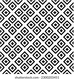 Patrón geométrico sin soldadura.  Patrón blanco y negro para página web, texturas, tarjeta, afiche, tela, textil.