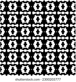 Patrón geométrico sin soldadura.  Patrón blanco y negro para página web, texturas, tarjeta, afiche, tela, textil.