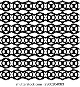 Geometric seamless pattern .  Black and white pattern for web page, textures, card, poster, fabric, textile.