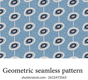 Geometric seamless pattern Bright abstract style texture with elements of geometric shapes for use in business.