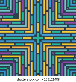 Geometric seamless pattern. Seamless pattern can be used for wallpaper, pattern fills, web page background,surface textures.