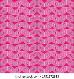 Geometric seamless pattern can be used for fabric, print, wallpaper, gift wrapping, clothe, wrapping paper, web design and more. 