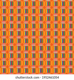 Geometric seamless pattern can be used for fabric, print, wallpaper, gift wrapping, clothe, wrapping paper, web design and more. 