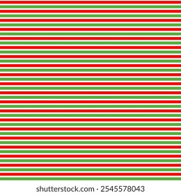 Geometric seamless pattern with Christmas colors. Vector illustration.