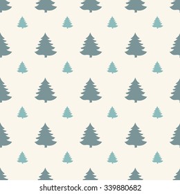 Geometric seamless pattern. Christmas for winter holidays design. Modern Christmas pattern.