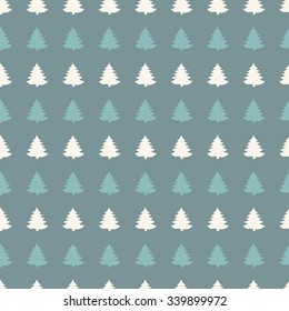 Geometric seamless pattern. Christmas for winter holidays design. Modern Christmas pattern.