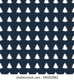 Geometric seamless pattern. Christmas for winter holidays design. Modern Christmas pattern.