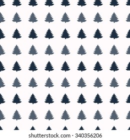 Geometric seamless pattern. Christmas for winter holidays design. Modern Christmas pattern.