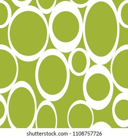 Geometric seamless pattern. Circles