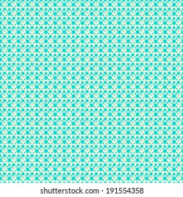 Geometric seamless pattern with circles in blue and white. Abstract background. Endless print texture - vector 