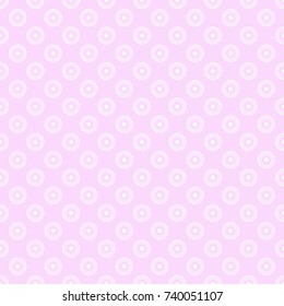 Geometric seamless pattern. Circles, stars