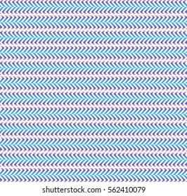 Geometric seamless pattern with color arrows, vector background.