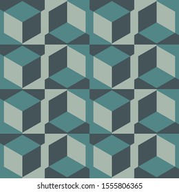 Geometric seamless pattern in color, bright geometric background, colorful vector illustration.