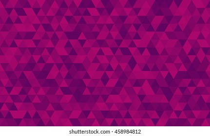 Geometric seamless pattern with colorful triangles. Abstract mosaic background. Vector illustration.