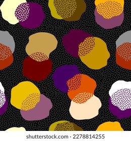 Geometric seamless pattern of a cubes in low poly style.