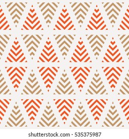 Geometric seamless pattern. Decorative background. Vector illustration.