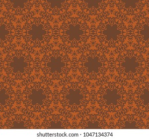 Geometric seamless pattern. Decorative floral style. Art deco. Vector illustration