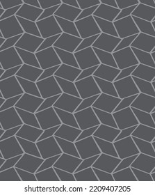 Geometric seamless pattern, decorative modern retro design
