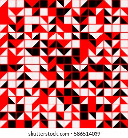 geometric seamless pattern design