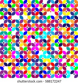Geometric seamless pattern design