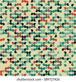 geometric seamless pattern design 