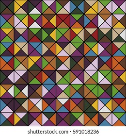 geometric seamless pattern design