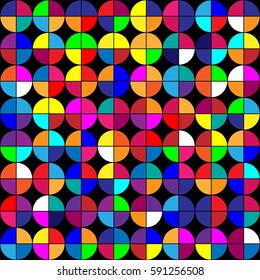 geometric seamless pattern design